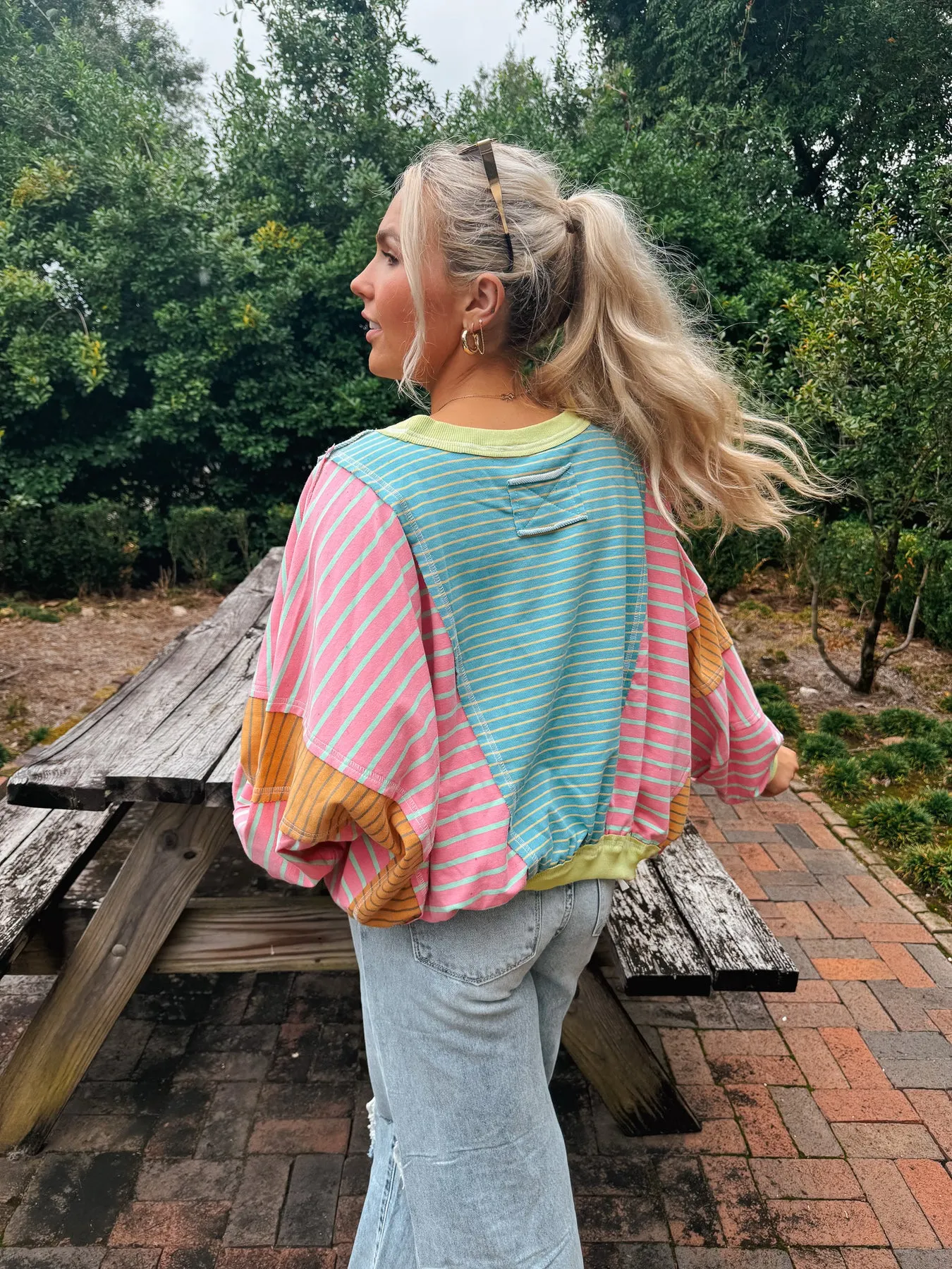 SWEET TREAT STRIPE TOP