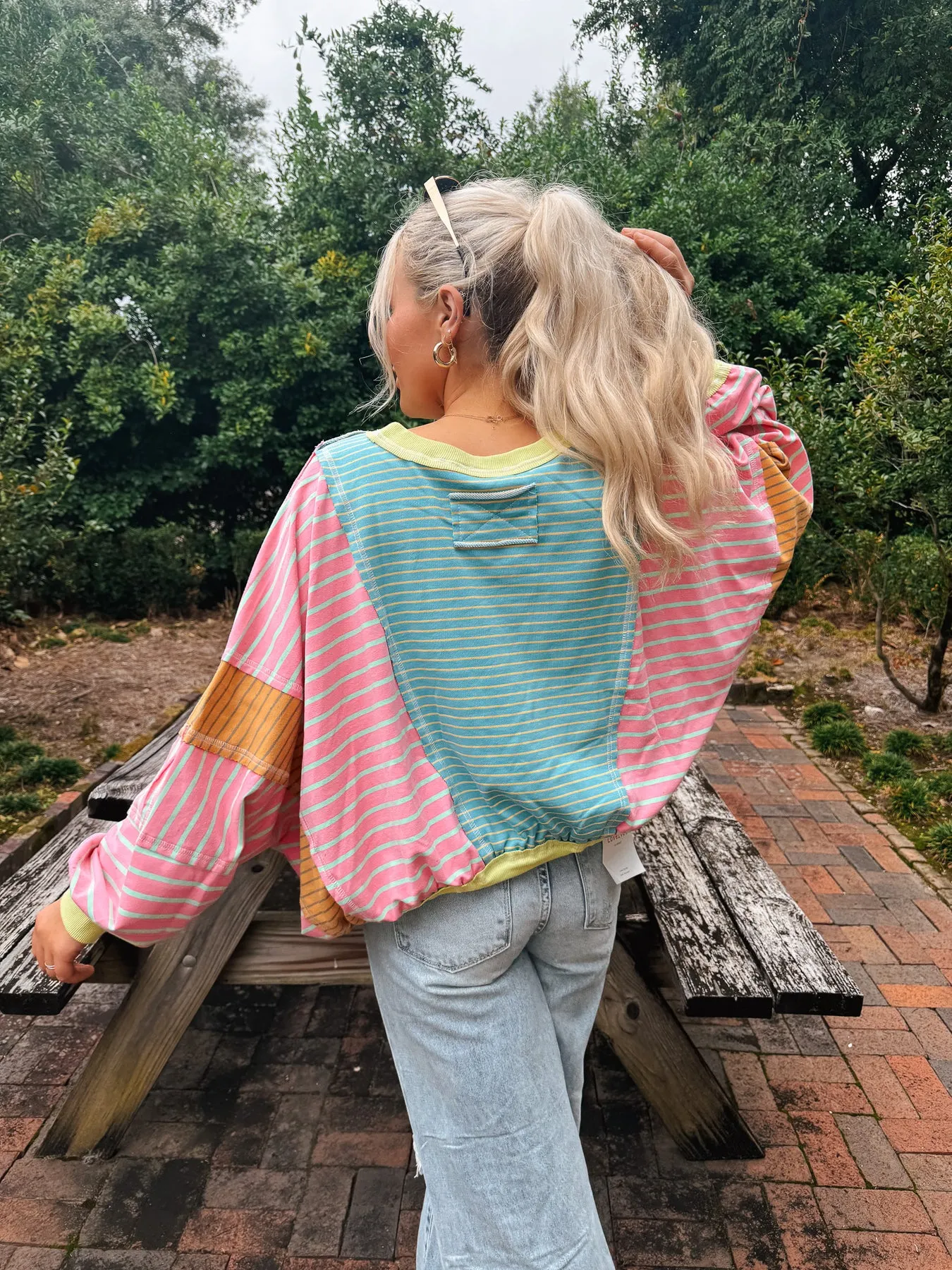 SWEET TREAT STRIPE TOP