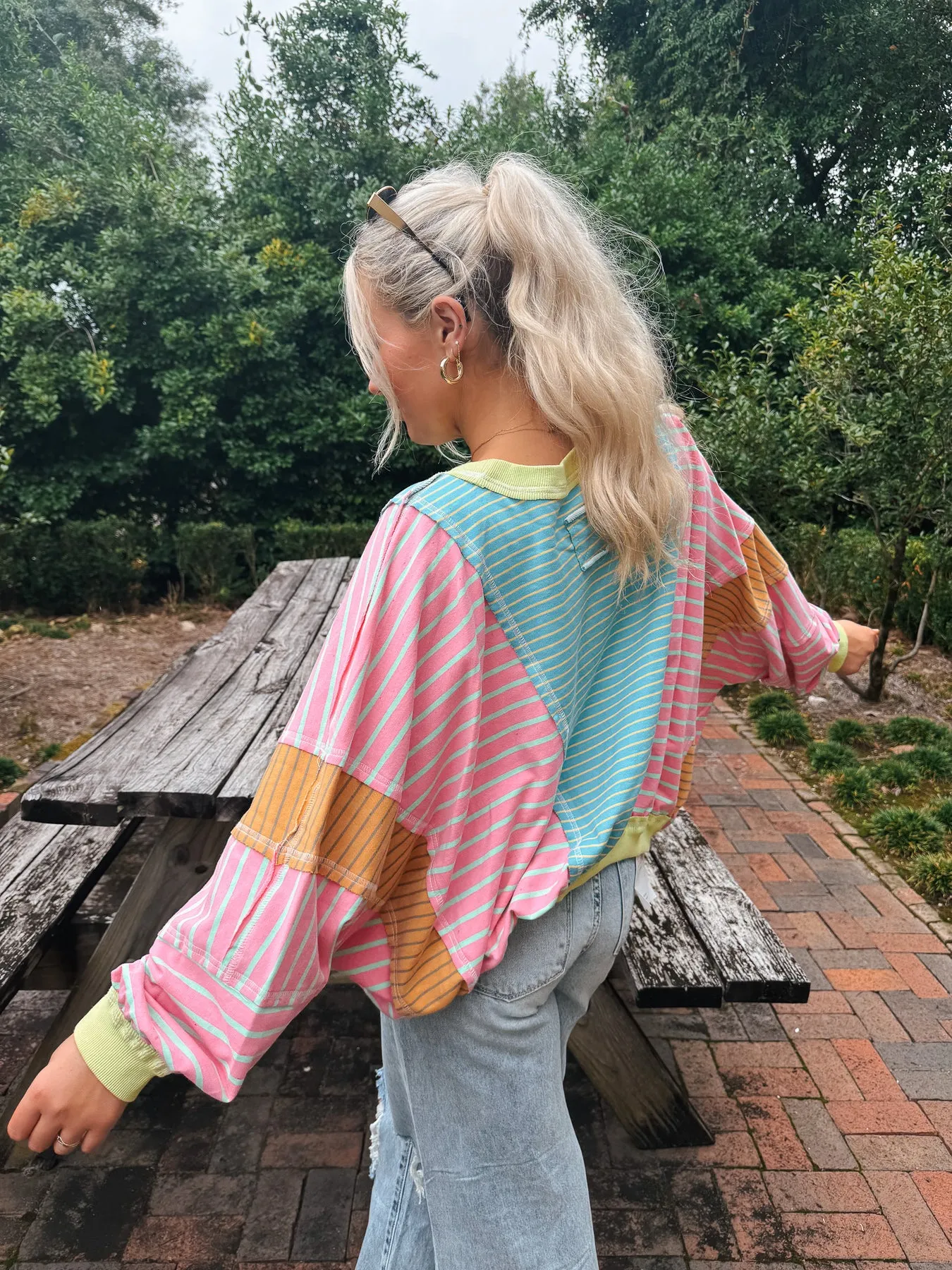 SWEET TREAT STRIPE TOP