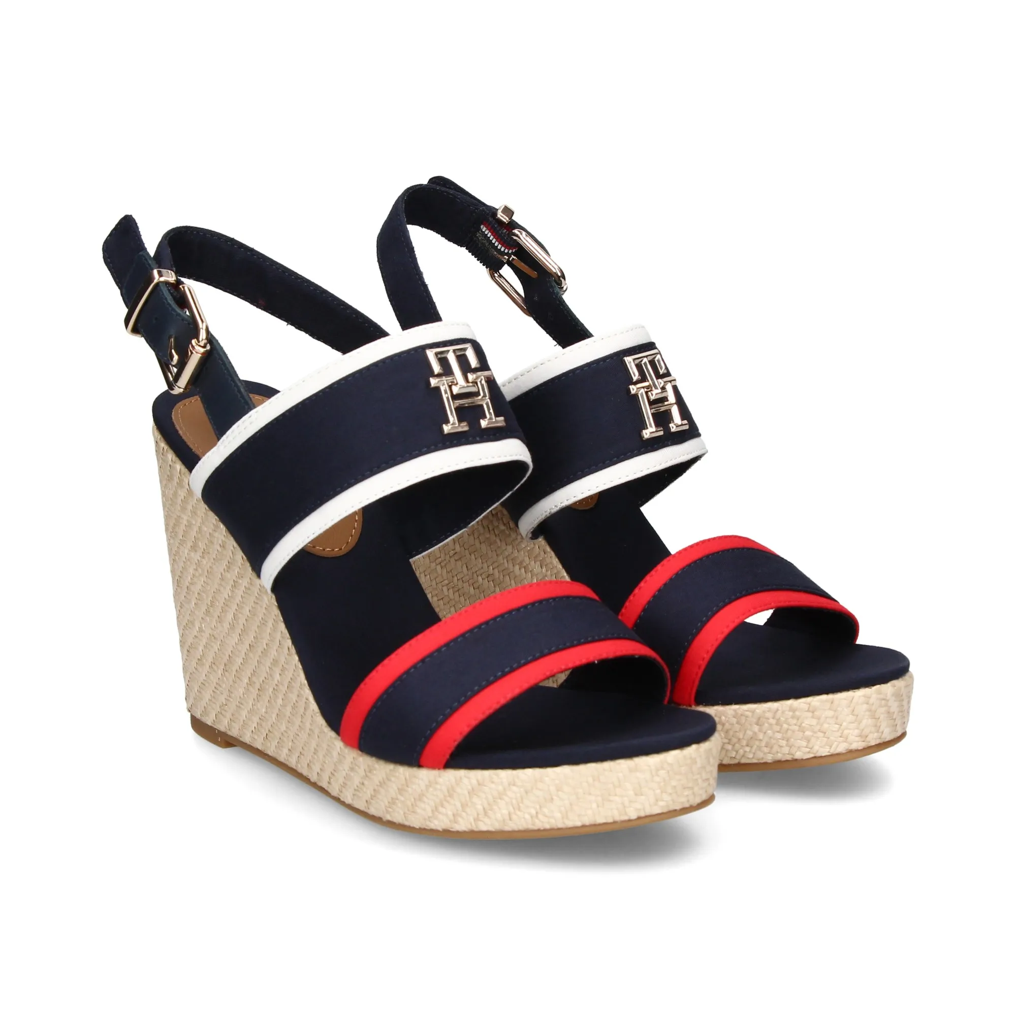 TOMMY HILFIGER Sandalias cuña de Mujer 0GY RWB