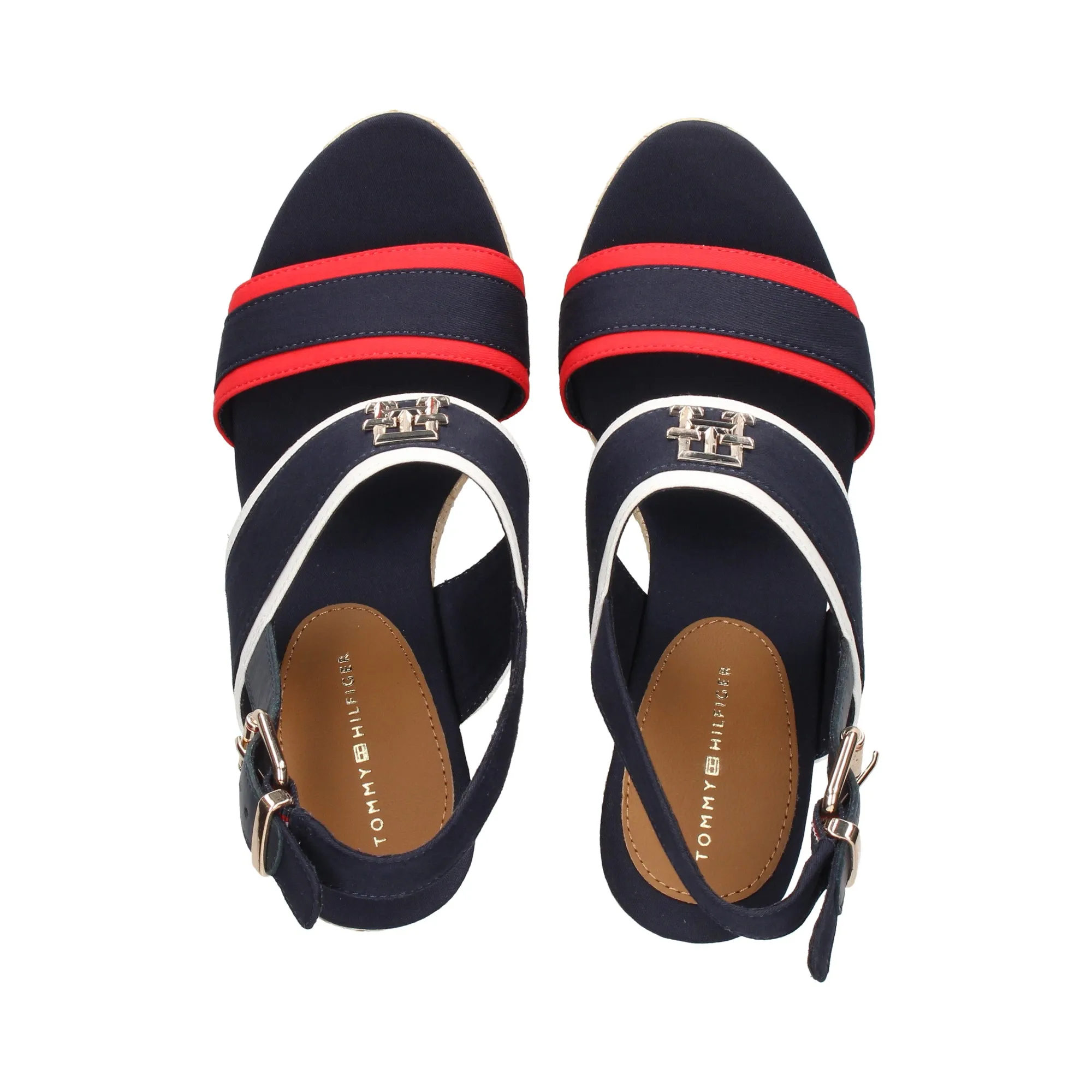 TOMMY HILFIGER Sandalias cuña de Mujer 0GY RWB