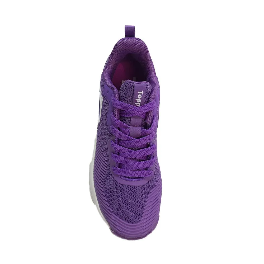 TOPPER ZAPATILLAS MUJER  COVER IV VIOLETABLCO