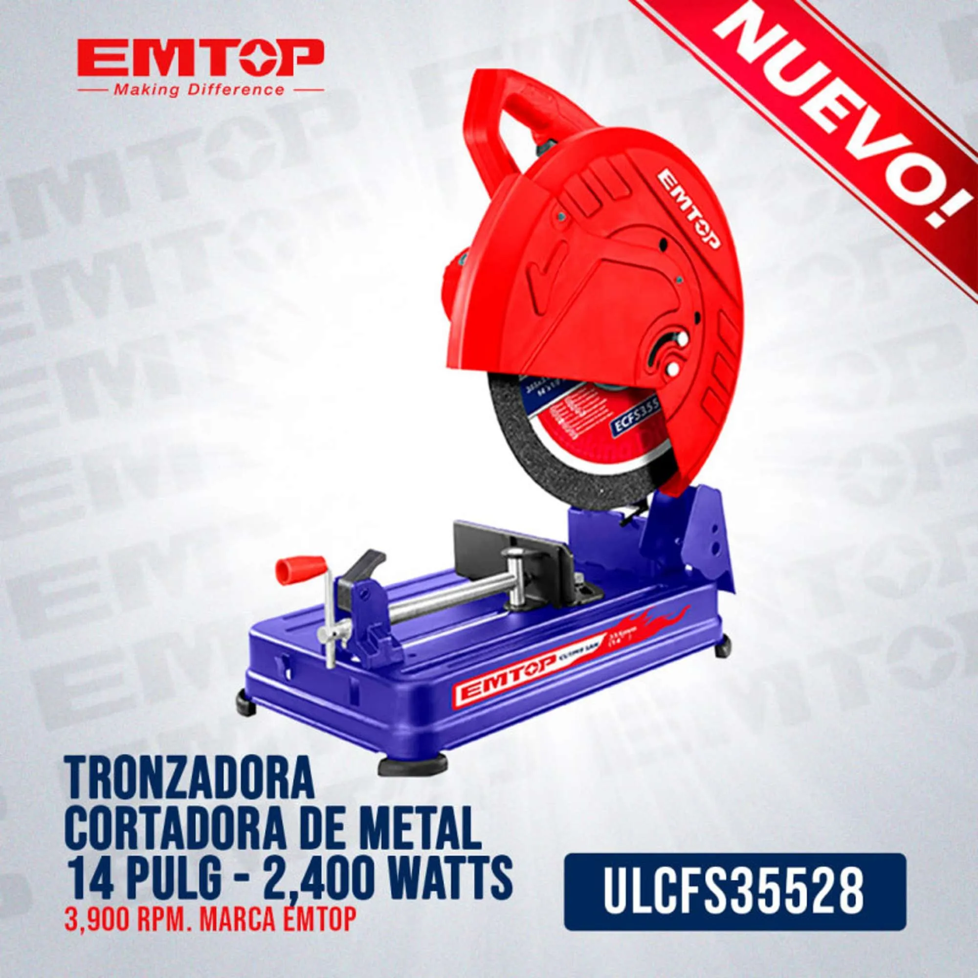 Tronzadora 14" 2400W