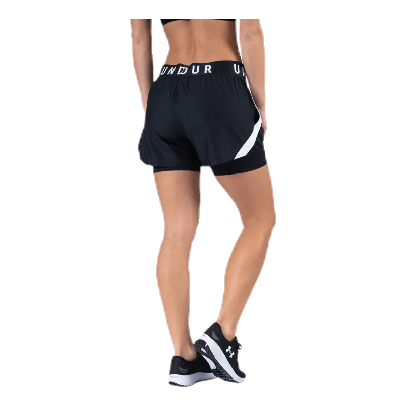 UNDER ARMOUR PLAY UP 2IN1 SHORTS BLACK