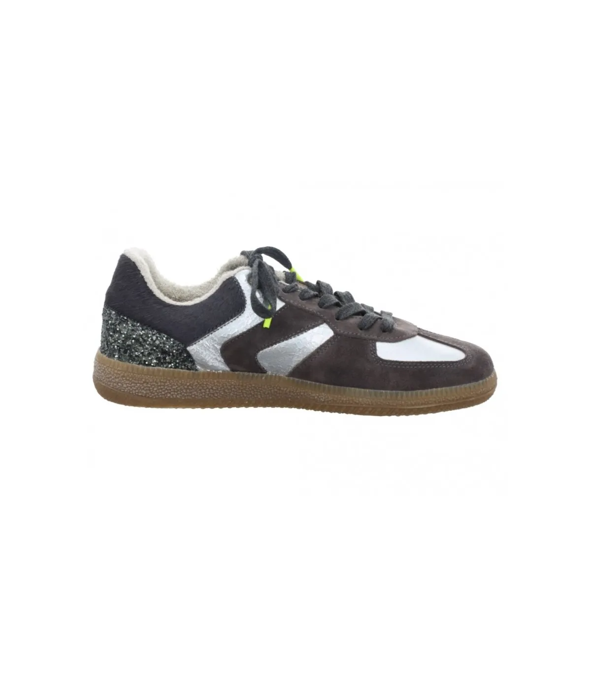 Verbenas Sora Fantasy Plata Fume Antracit Zapatilla Mujer