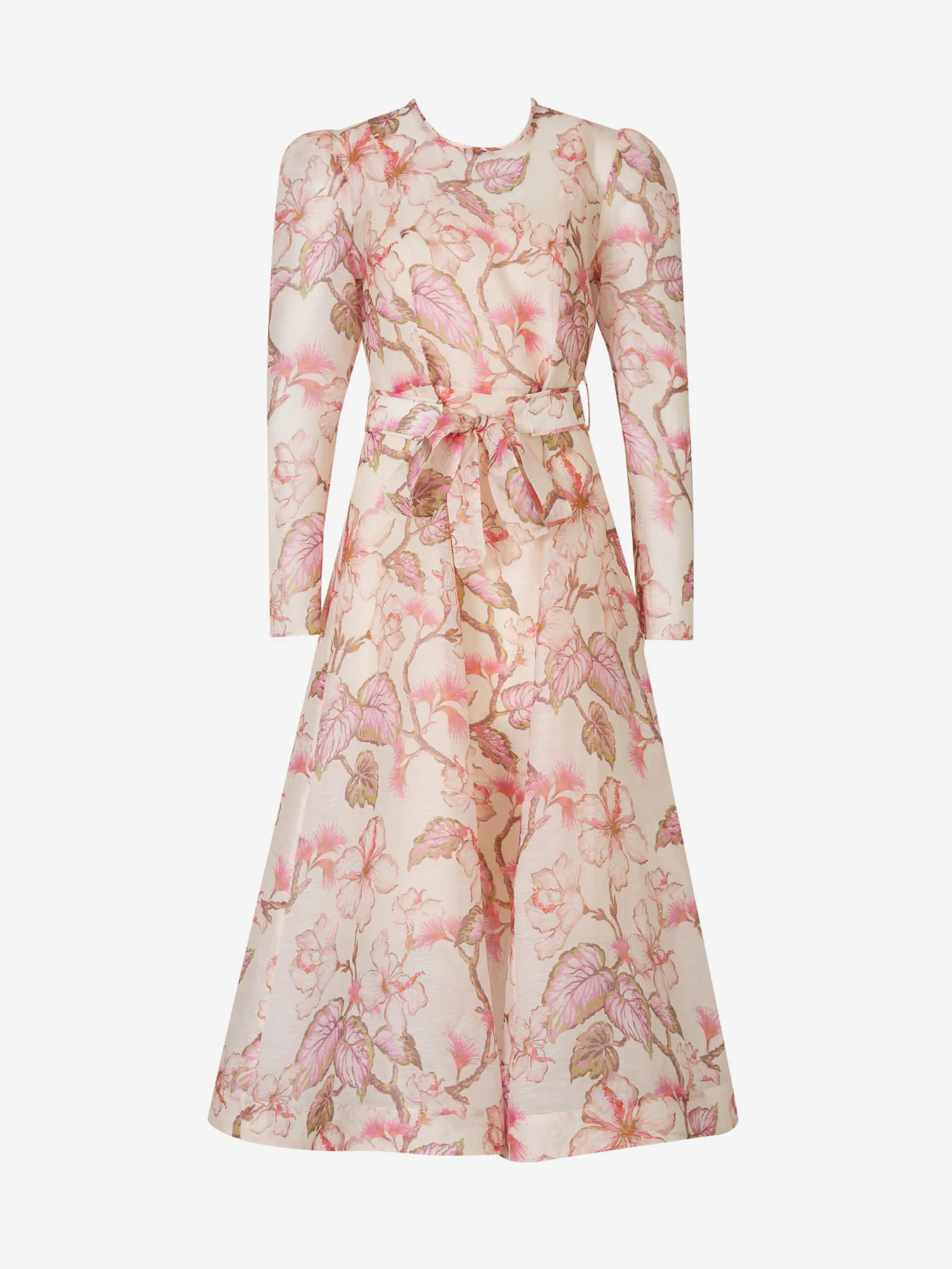Vestido Midi Flores