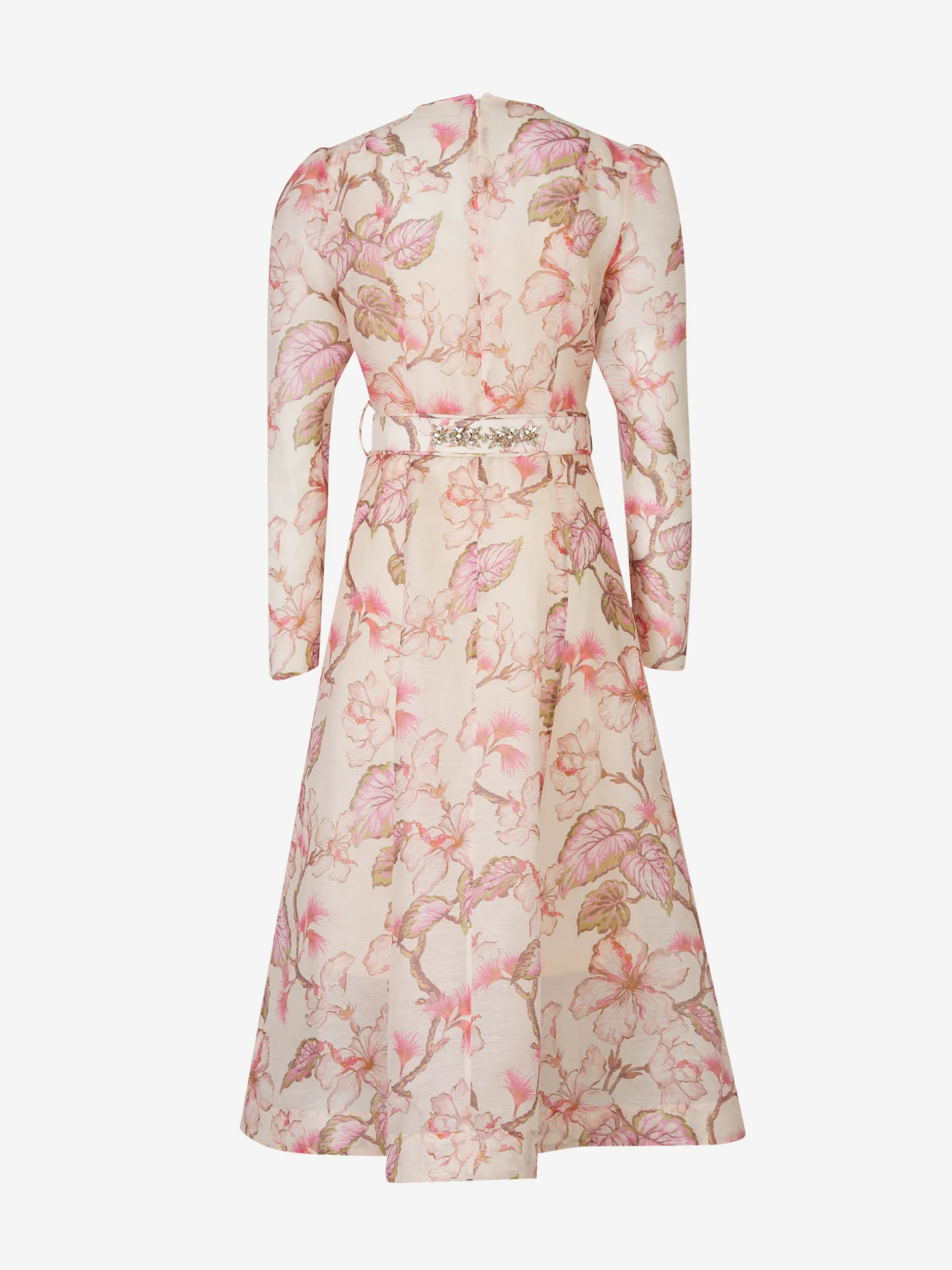 Vestido Midi Flores