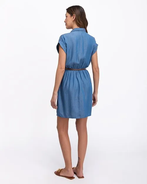 Vestido Mujer Indira Tencel Medium Wash