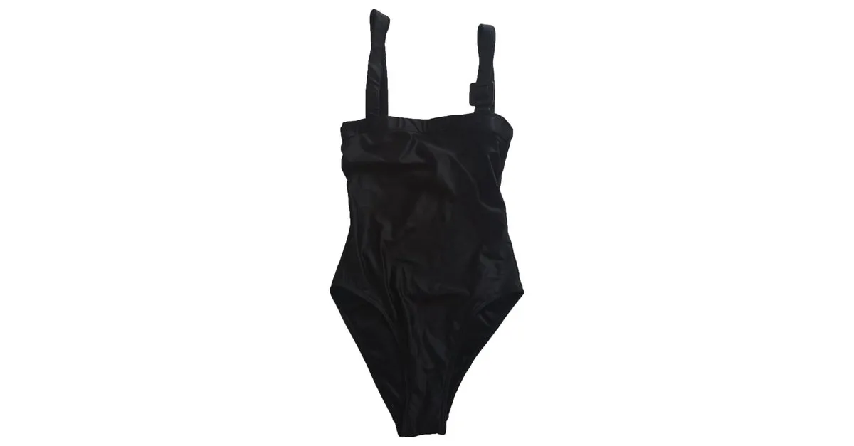 Yves Saint Laurent Traje de baño Negro 