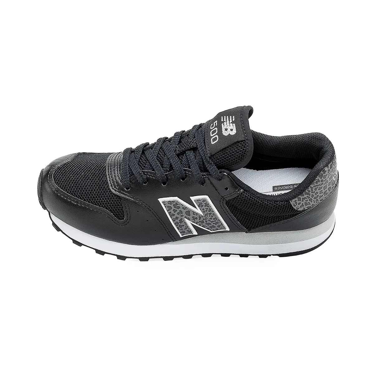 Zapatillas New Balance 500 Mujer Negra