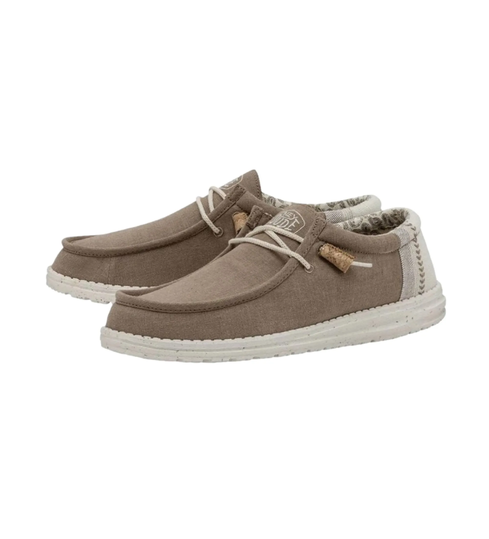 Zapatillas Wally Break Stitch marrón