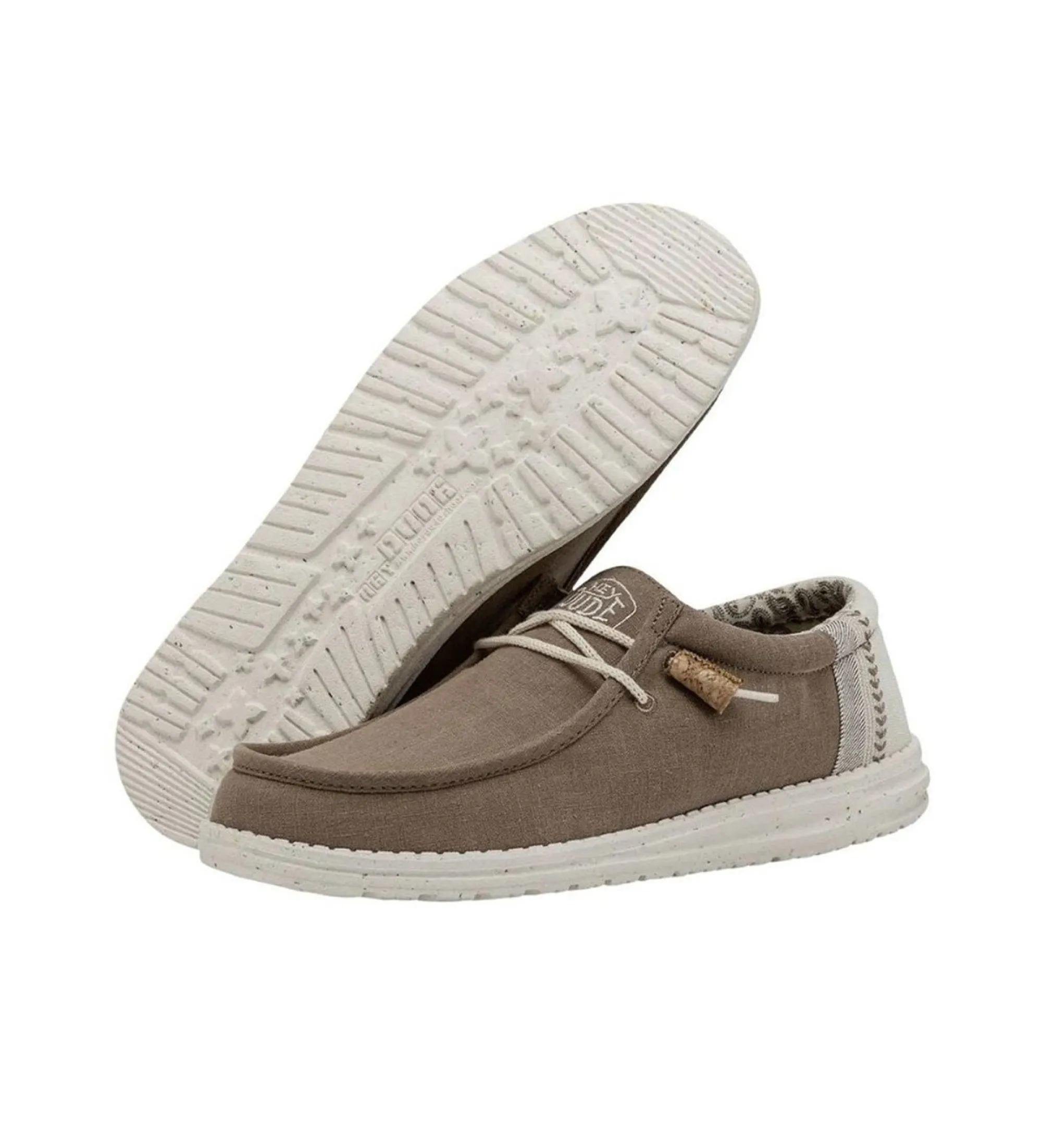 Zapatillas Wally Break Stitch marrón