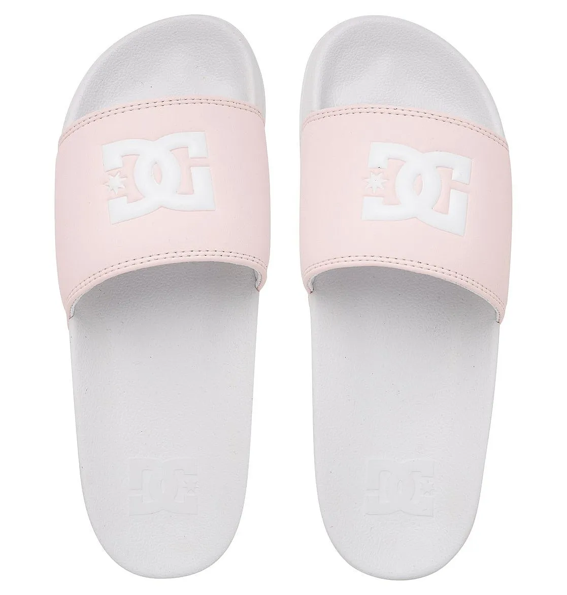 ZAPATOS DC DC SLIDE  WPN/WHITE/PINK  WOMEN´S